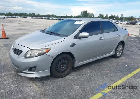 2010 Toyota Corolla S from USA, damaged, VIN 2T1BU4EE5AC434267